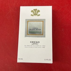 New In Box Creed Virgin Island Water 3.33 FL OZ.